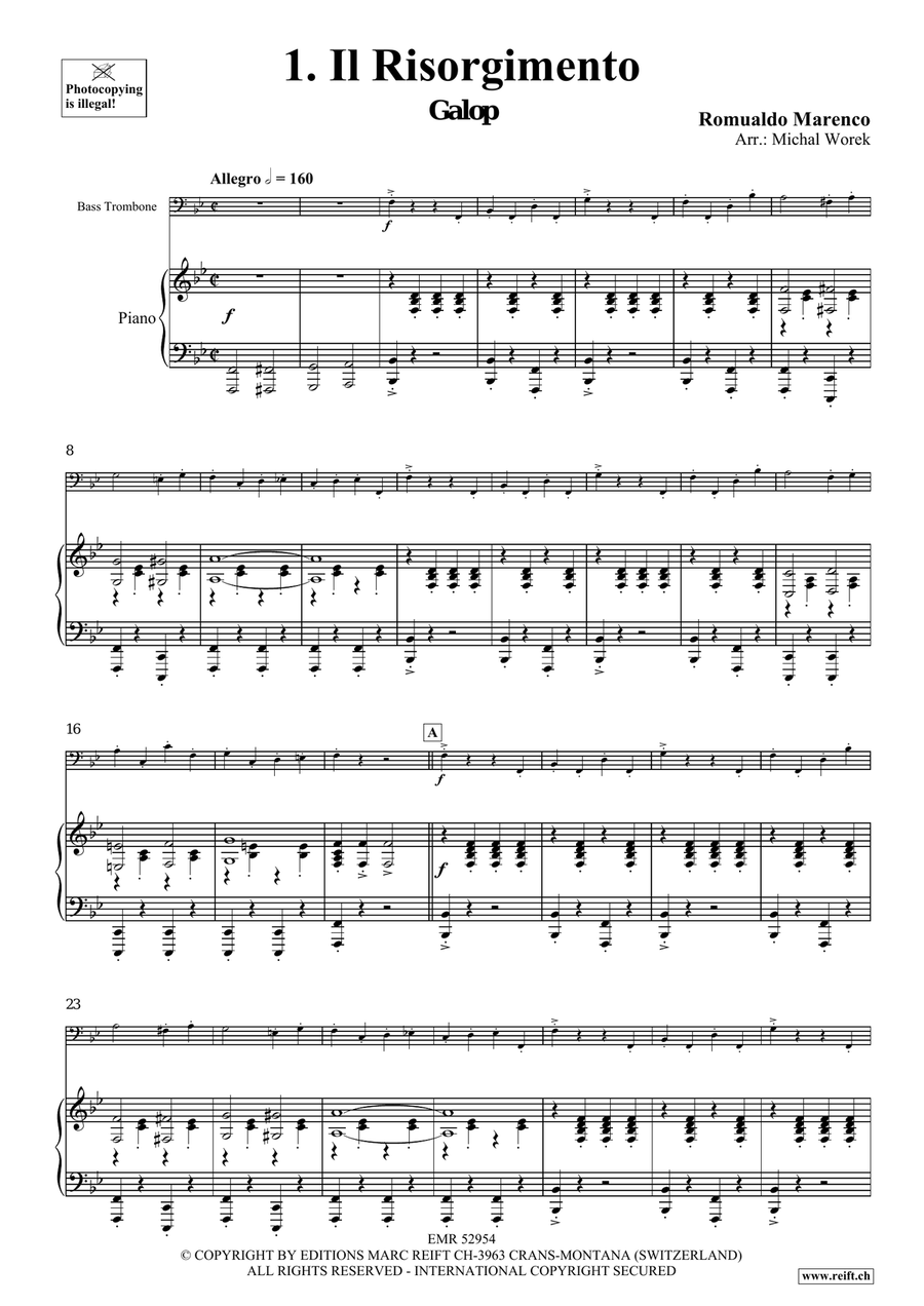Around The World Volume 6 Trombone scores gallery preview page 5