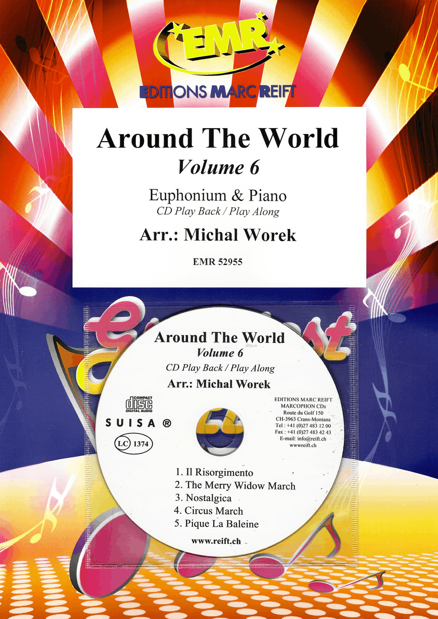 Around The World Volume 6 Euphonium scores gallery preview page 1