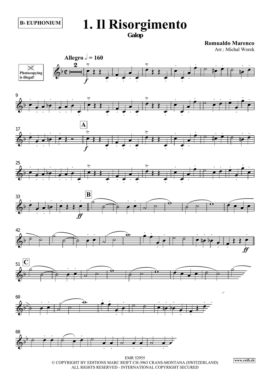 Around The World Volume 6 Euphonium scores gallery preview page 4