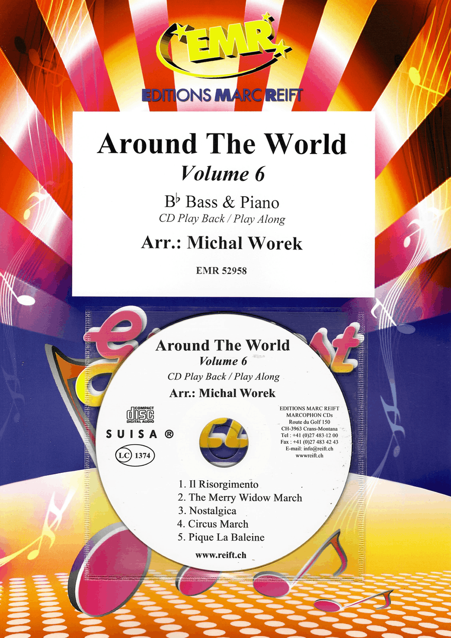 Around The World Volume 6 Piano Accompaniment scores gallery preview page 1