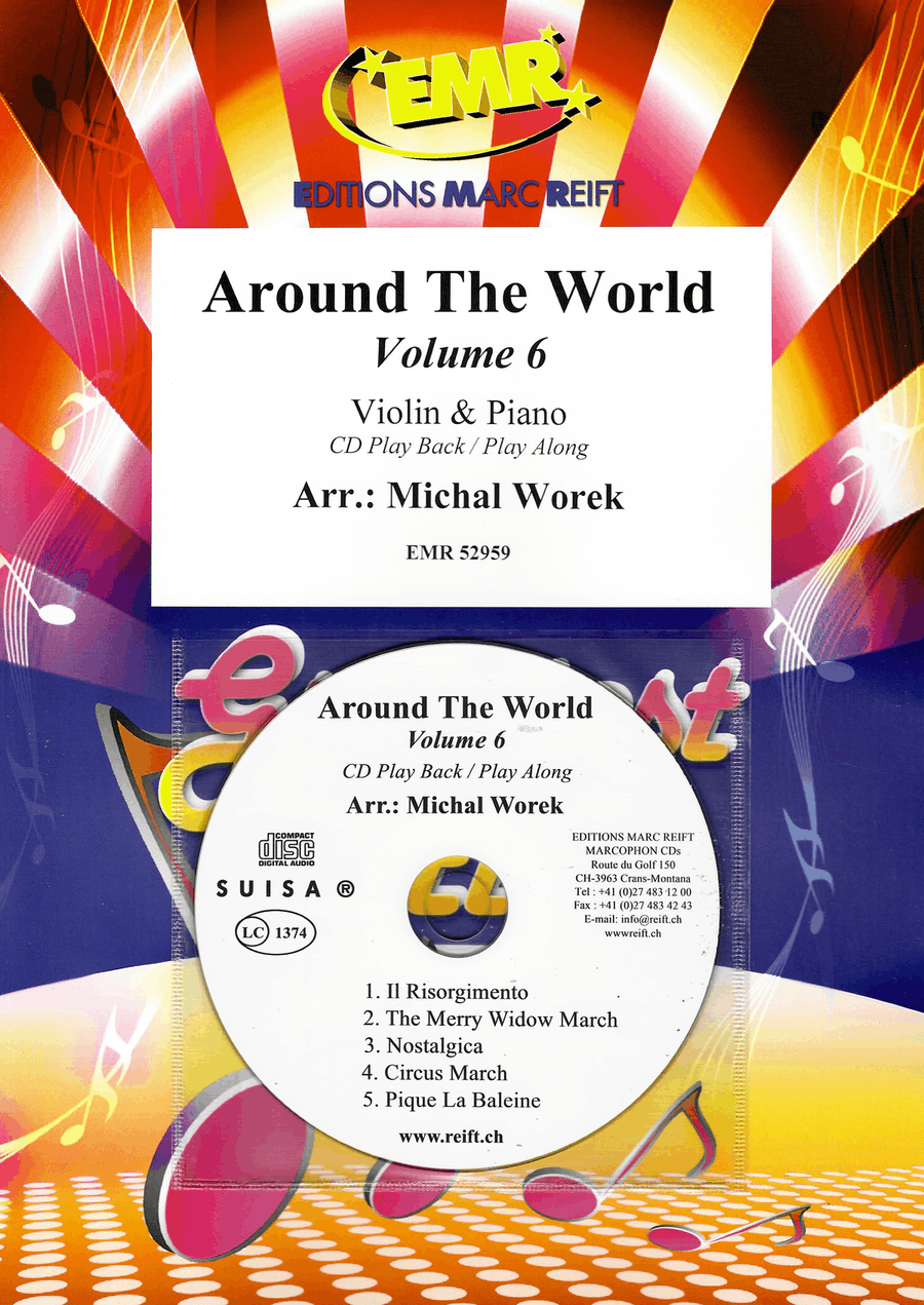 Around The World Volume 6 Violin Solo scores gallery preview page 1