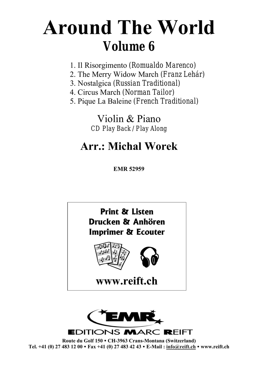 Around The World Volume 6 Violin Solo scores gallery preview page 2