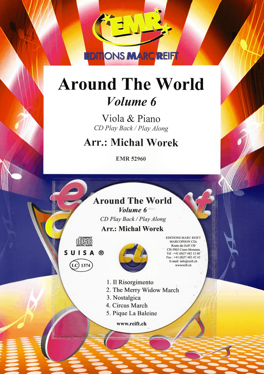 Around The World Volume 6 Viola scores gallery preview page 1