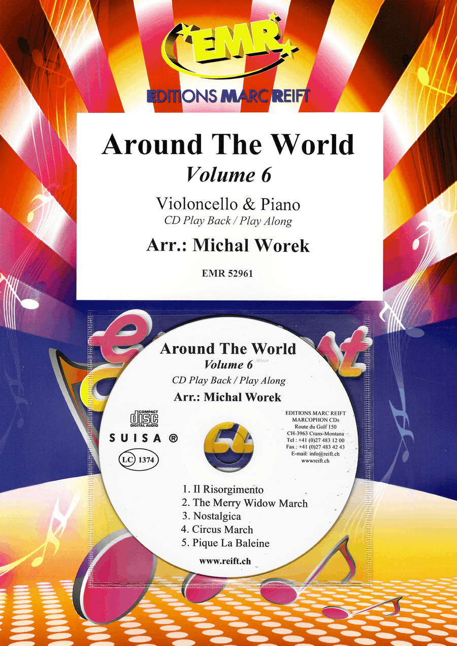 Around The World Volume 6 Piano Accompaniment scores gallery preview page 1