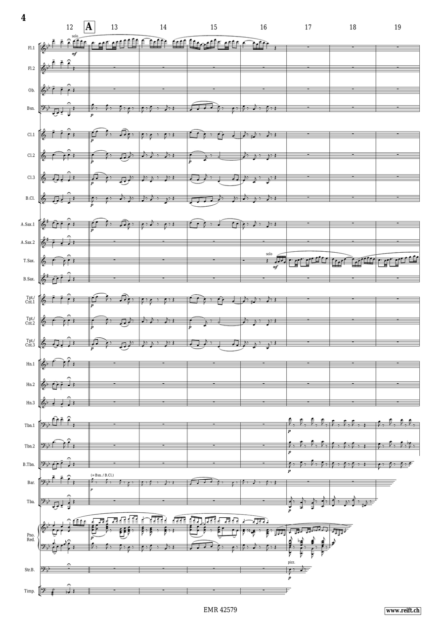 So sei nun, Seele, deine So sei nun, Seele, deine Concert Band scores gallery preview page 5