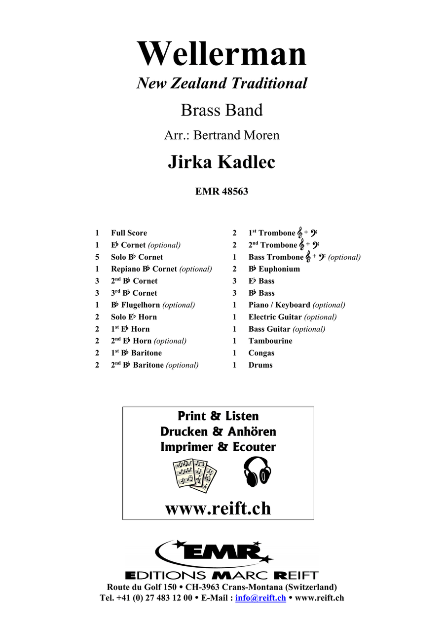 Wellerman Wellerman Brass Band scores gallery preview page 2