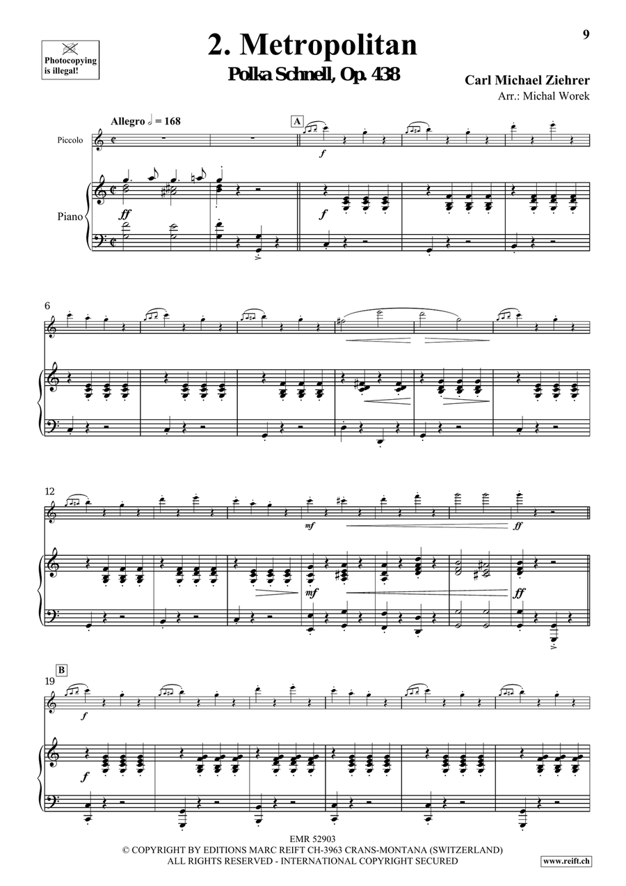 Around The World Volume 5 Piccolo scores gallery preview page 7