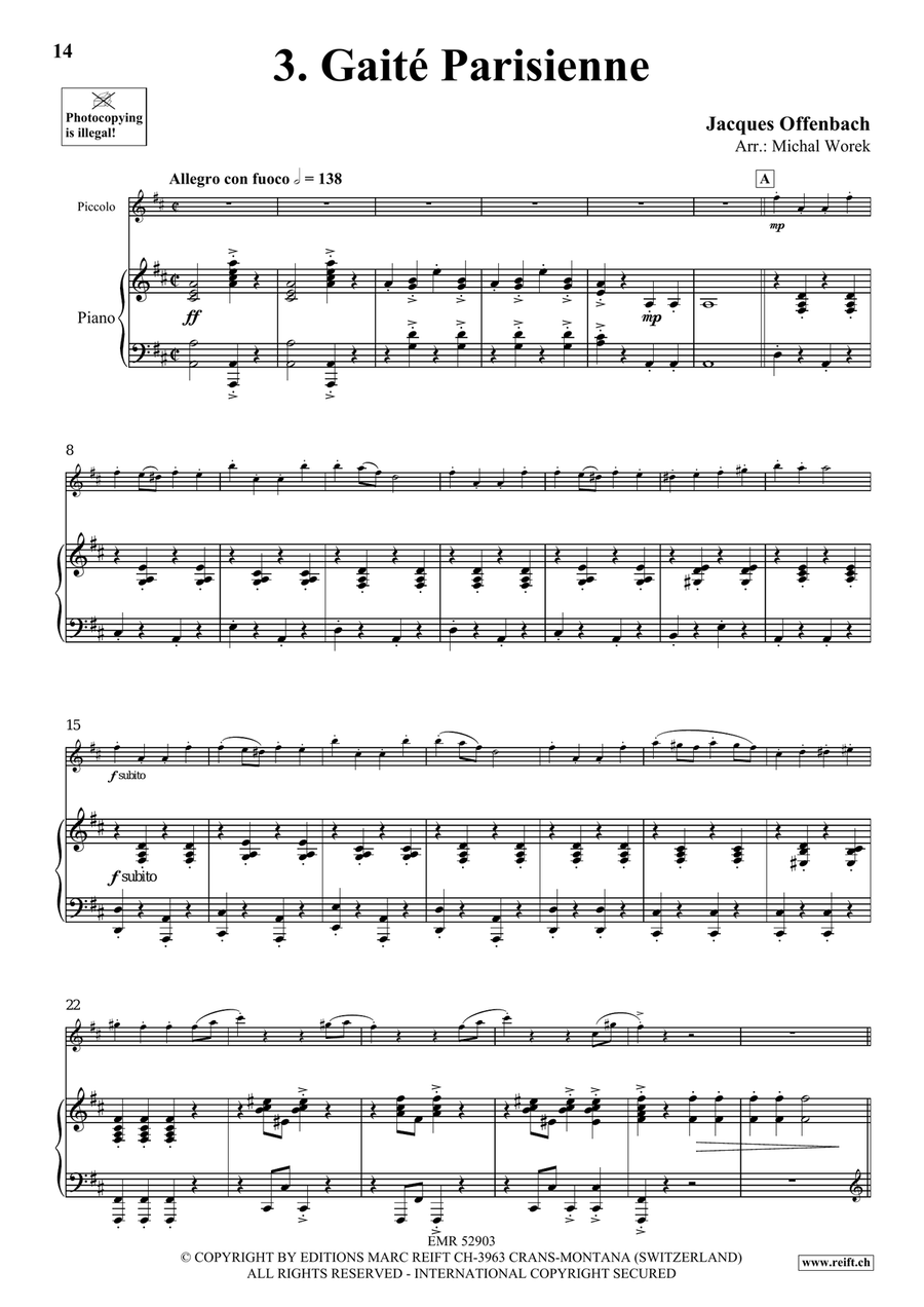 Around The World Volume 5 Piccolo scores gallery preview page 9