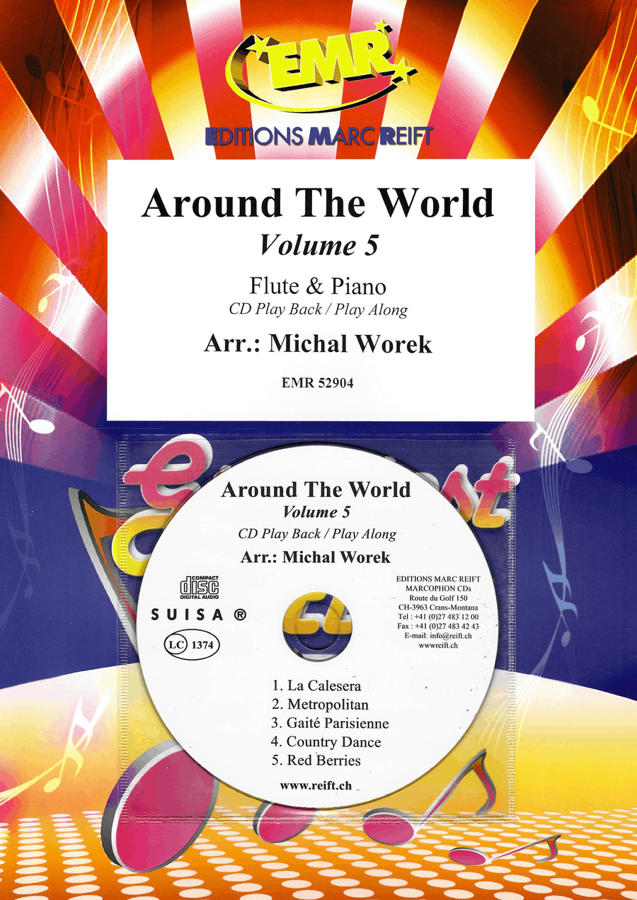 Around The World Volume 5 Flute Solo scores gallery preview page 1