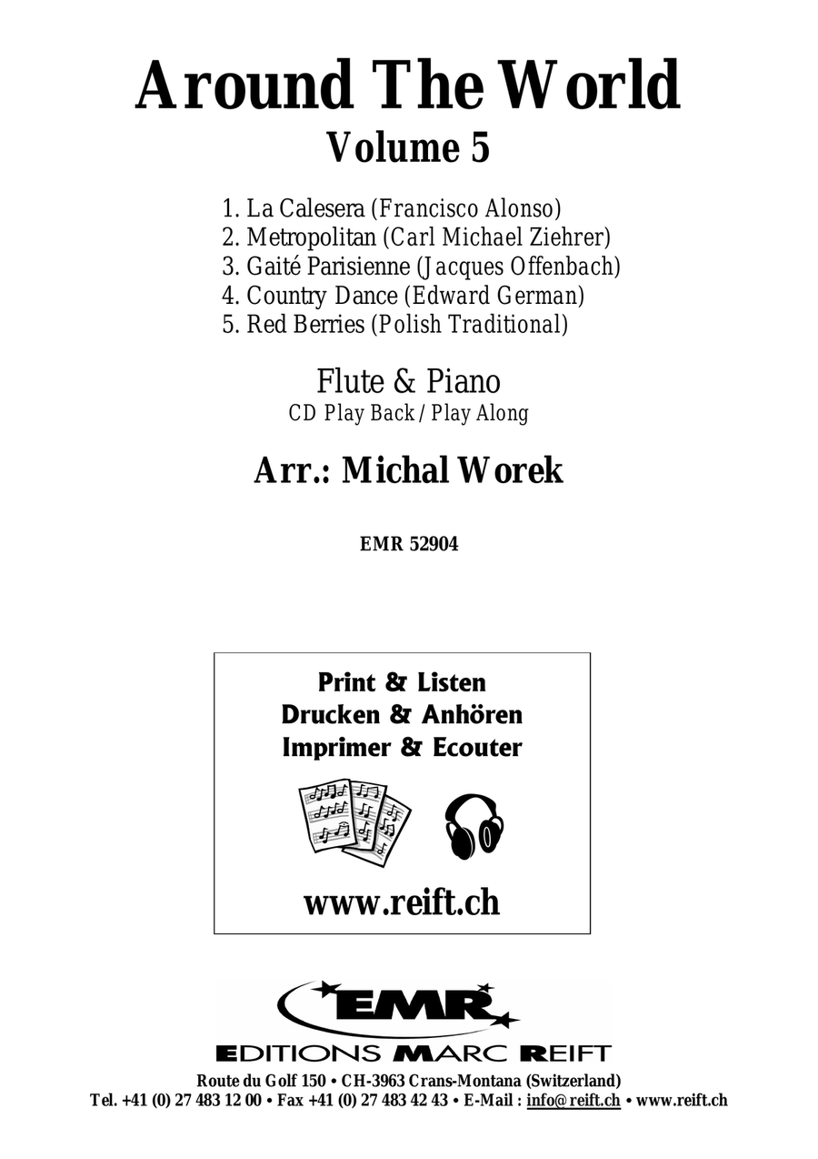 Around The World Volume 5 Flute Solo scores gallery preview page 2