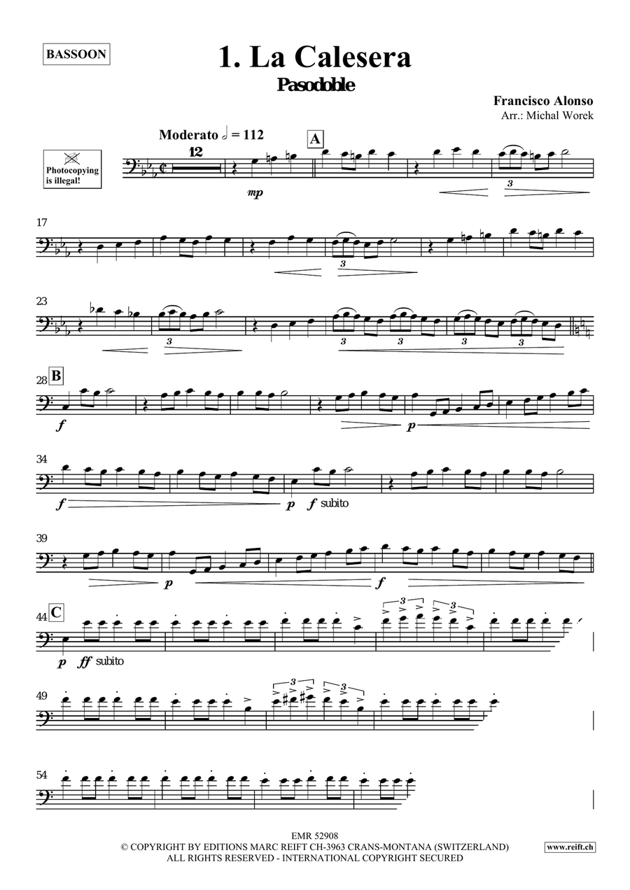 Around The World Volume 5 Bassoon Solo scores gallery preview page 4