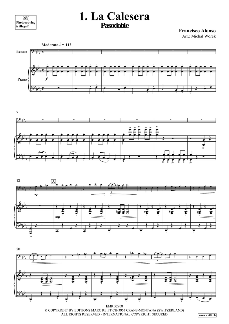 Around The World Volume 5 Bassoon Solo scores gallery preview page 5