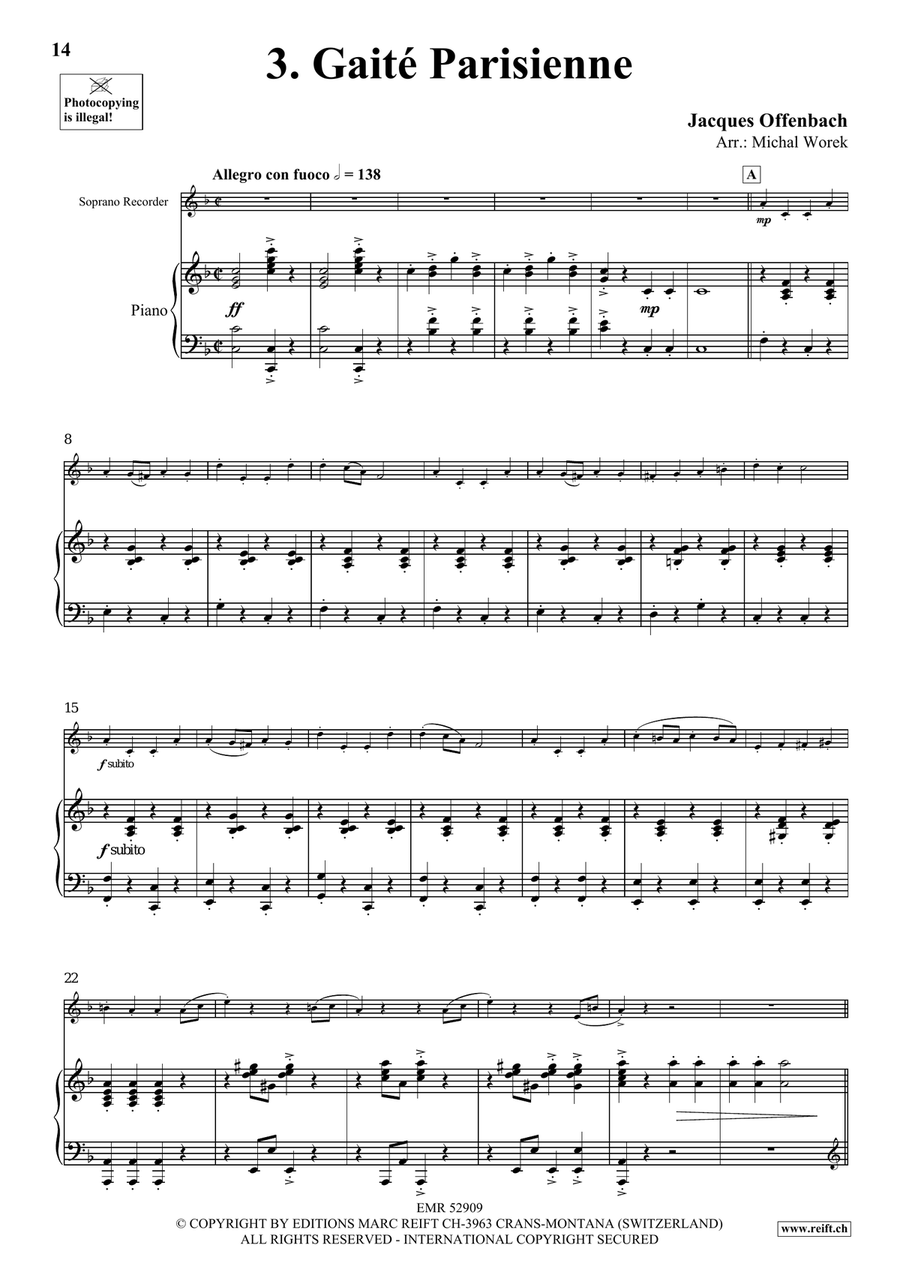 Around The World Volume 5 Soprano Recorder scores gallery preview page 9