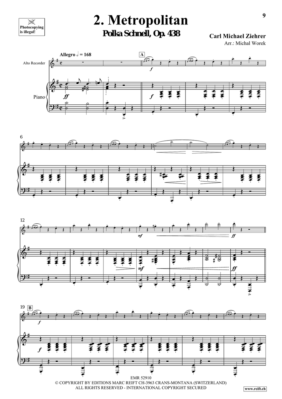 Around The World Volume 5 Alto Recorder scores gallery preview page 7