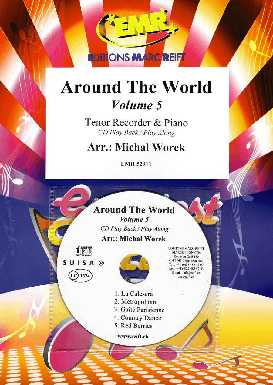 Around The World Volume 5 Tenor Recorder scores gallery preview page 1