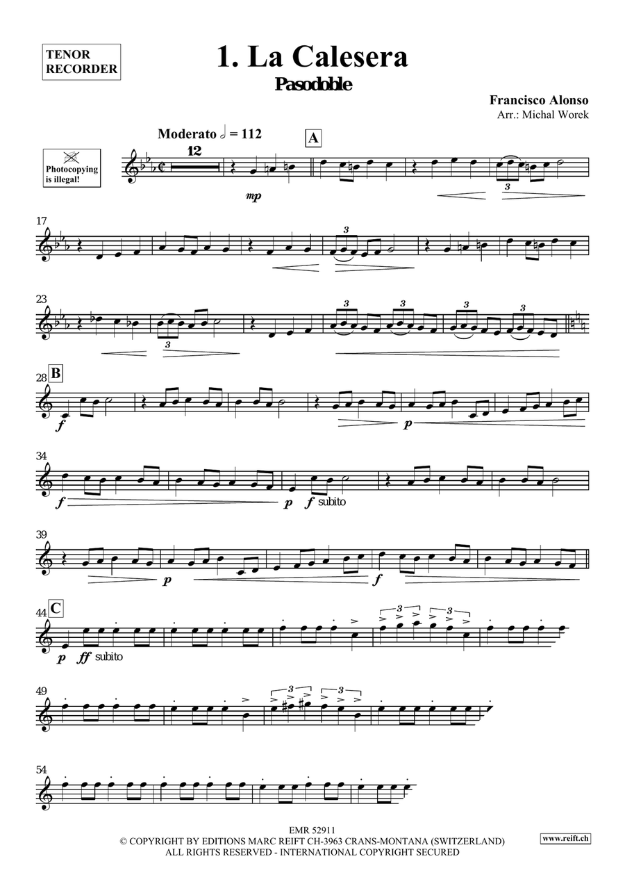 Around The World Volume 5 Tenor Recorder scores gallery preview page 4