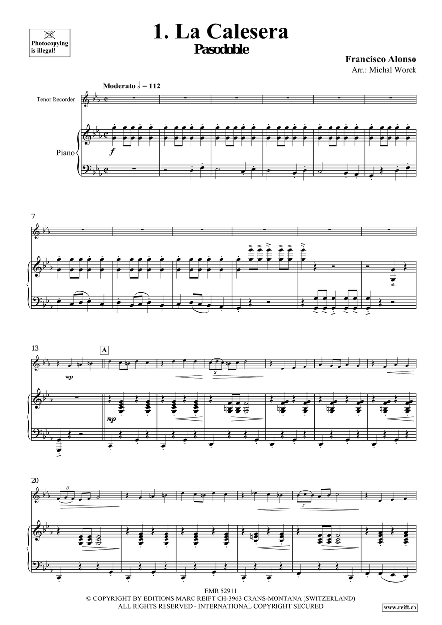 Around The World Volume 5 Tenor Recorder scores gallery preview page 5