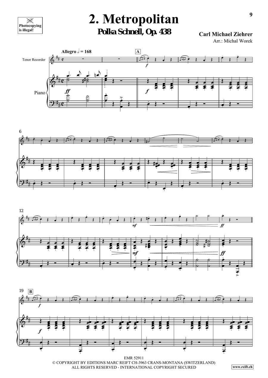 Around The World Volume 5 Tenor Recorder scores gallery preview page 7