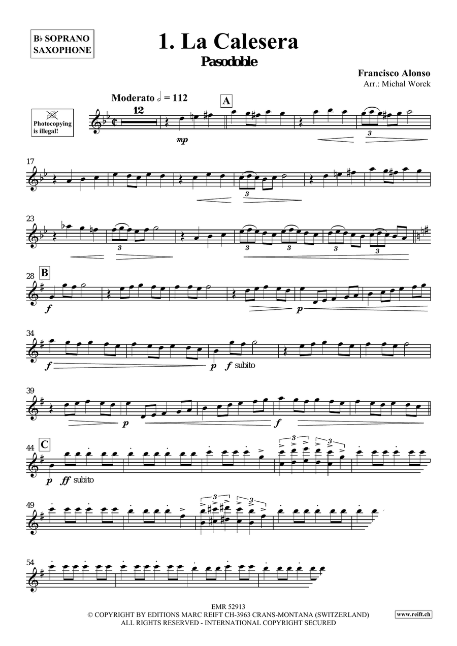 Around The World Volume 5 Soprano Saxophone scores gallery preview page 4