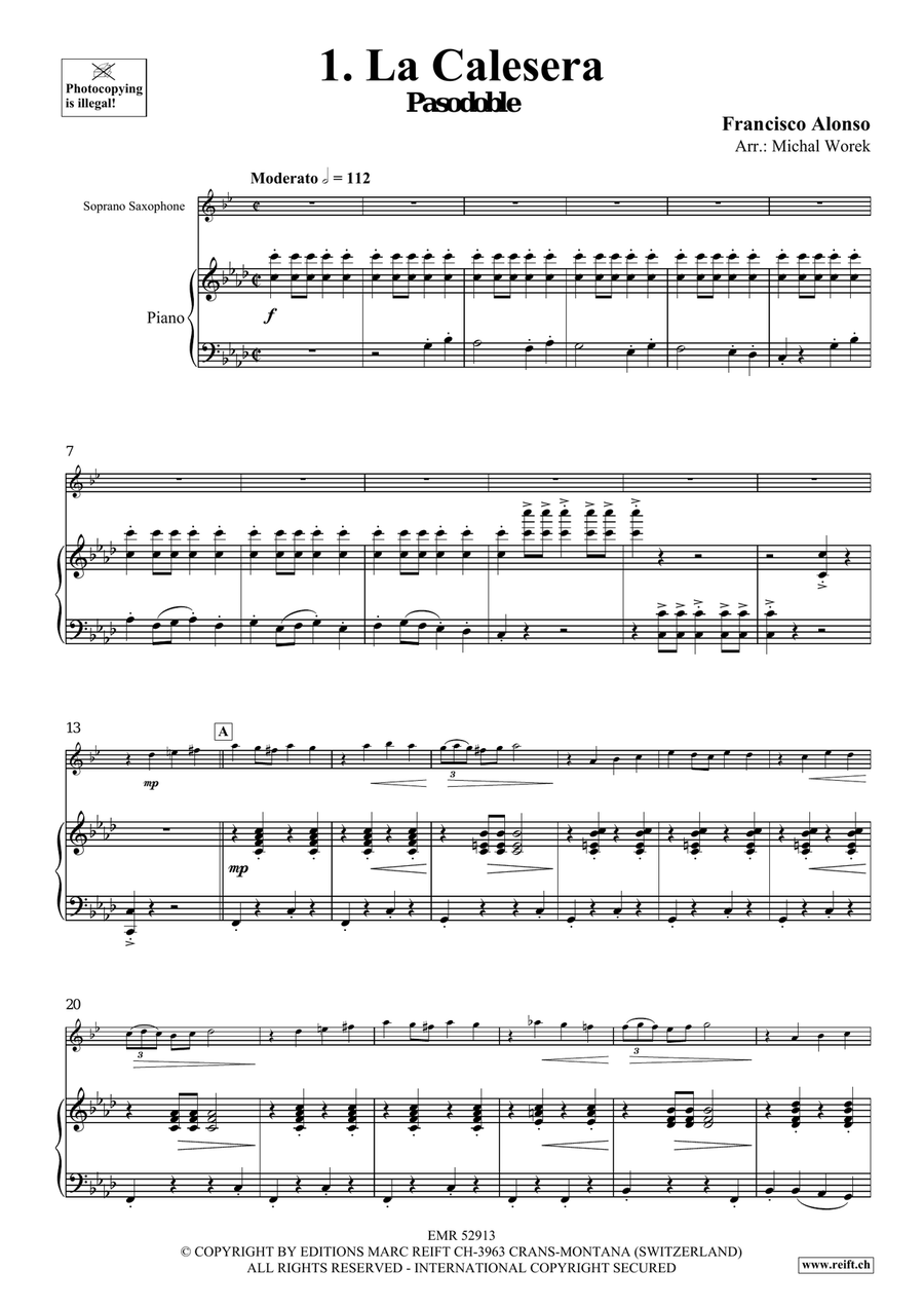 Around The World Volume 5 Soprano Saxophone scores gallery preview page 5