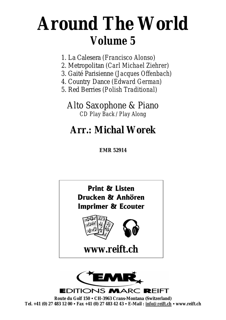 Around The World Volume 5 Alto Saxophone scores gallery preview page 2