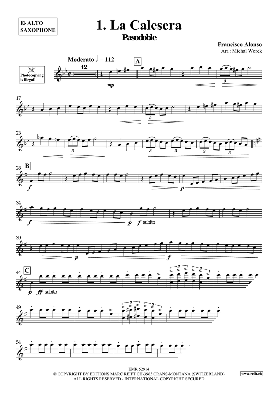 Around The World Volume 5 Alto Saxophone scores gallery preview page 4