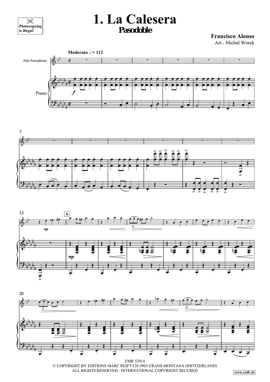 Around The World Volume 5 Alto Saxophone scores gallery preview page 5