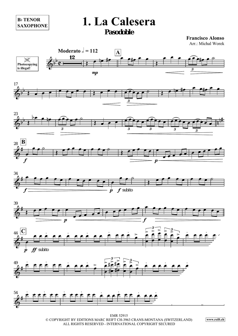 Around The World Volume 5 Tenor Saxophone scores gallery preview page 4