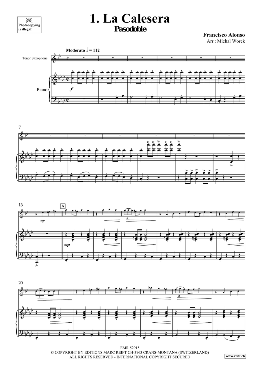 Around The World Volume 5 Tenor Saxophone scores gallery preview page 5