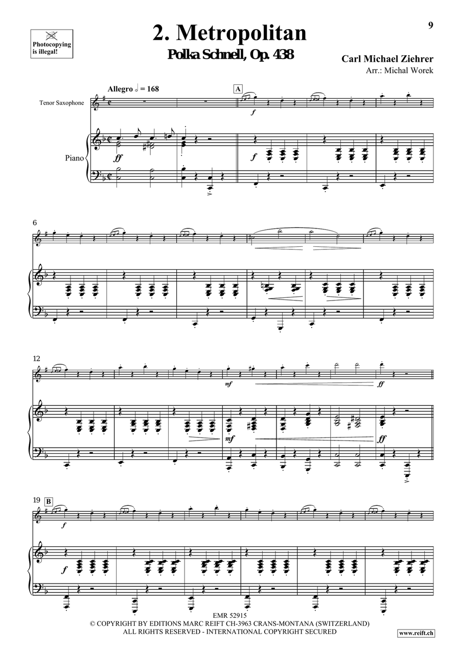 Around The World Volume 5 Tenor Saxophone scores gallery preview page 7