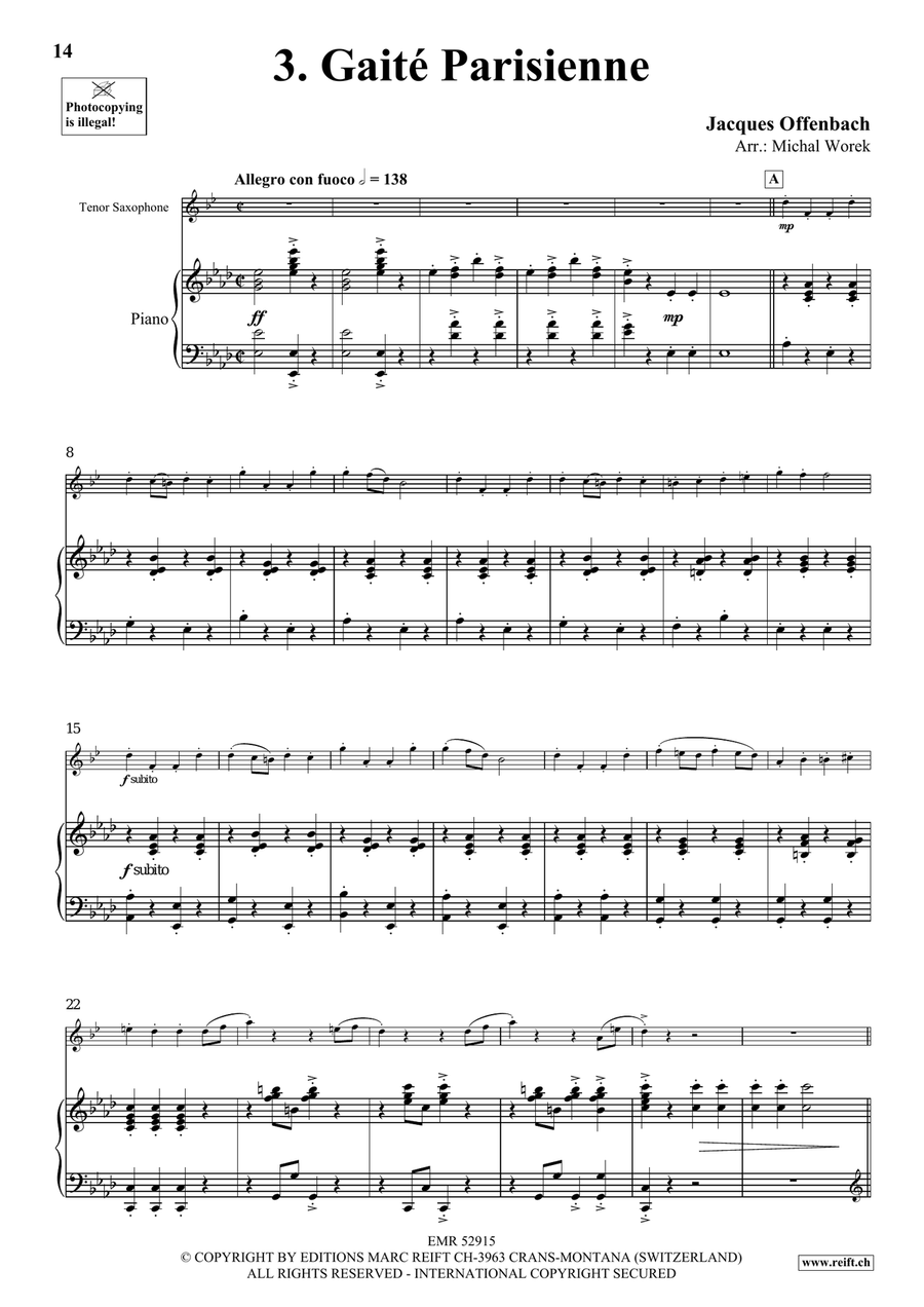 Around The World Volume 5 Tenor Saxophone scores gallery preview page 9