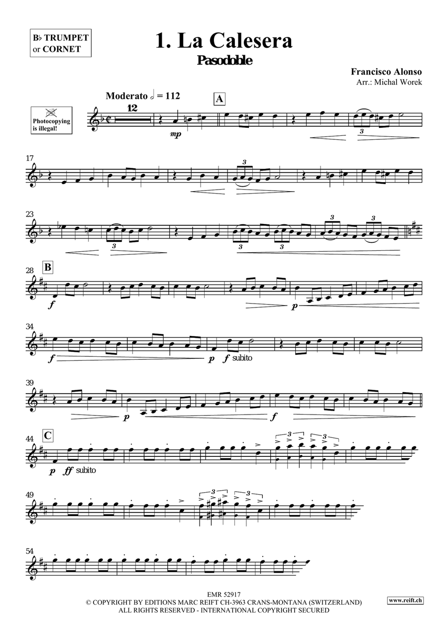Around The World Volume 5 Cornet scores gallery preview page 4