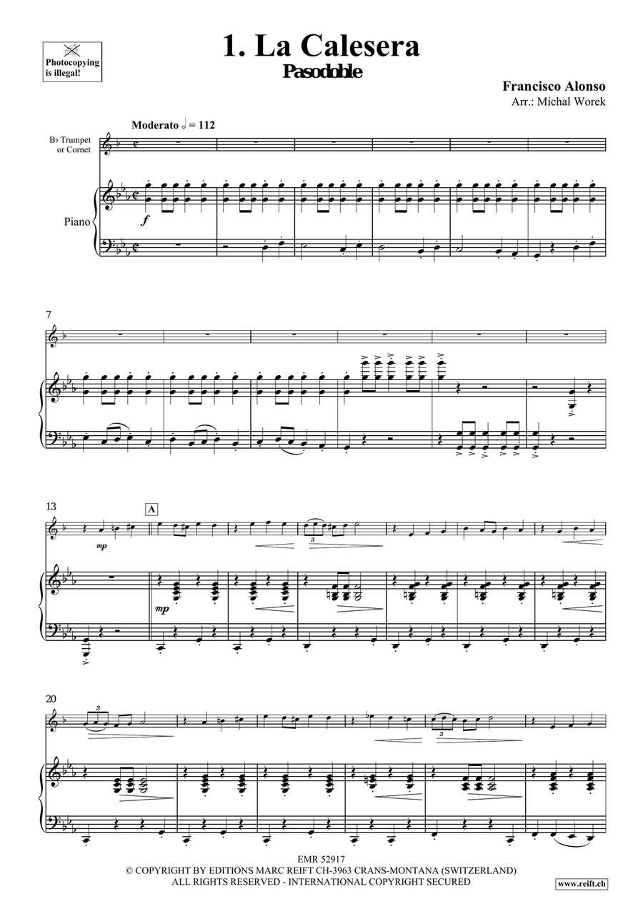 Around The World Volume 5 Cornet scores gallery preview page 5