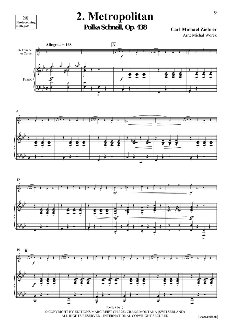 Around The World Volume 5 Cornet scores gallery preview page 7