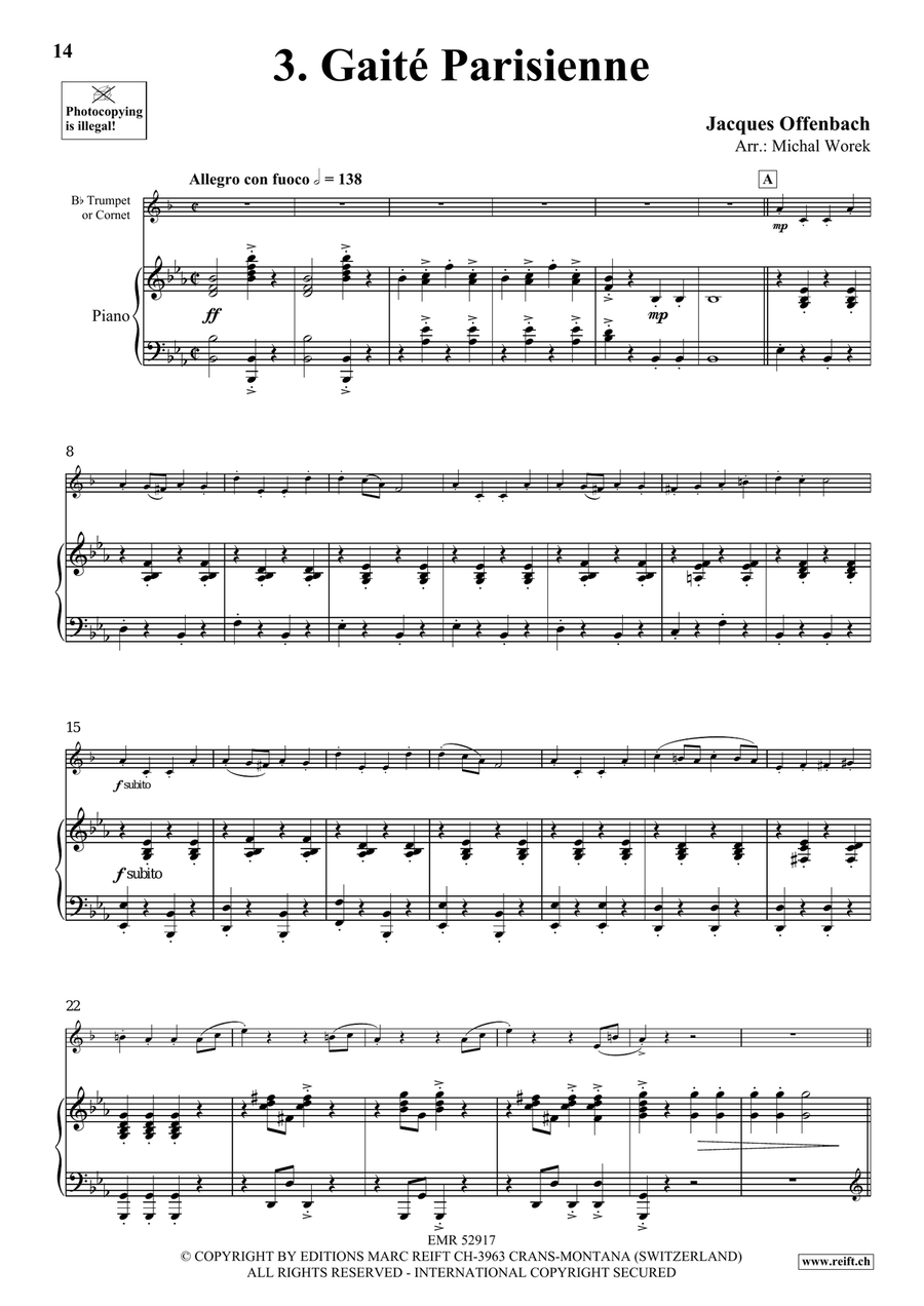 Around The World Volume 5 Cornet scores gallery preview page 9