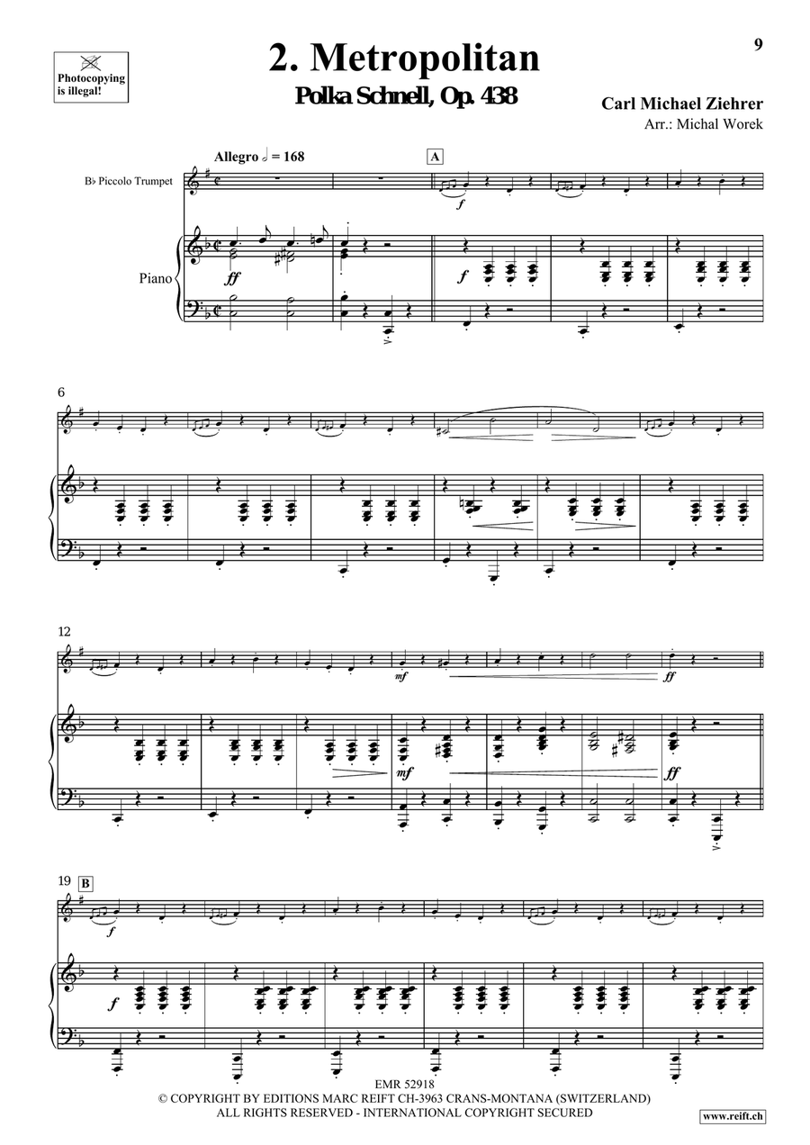 Around The World Volume 5 Piccolo Trumpet scores gallery preview page 7