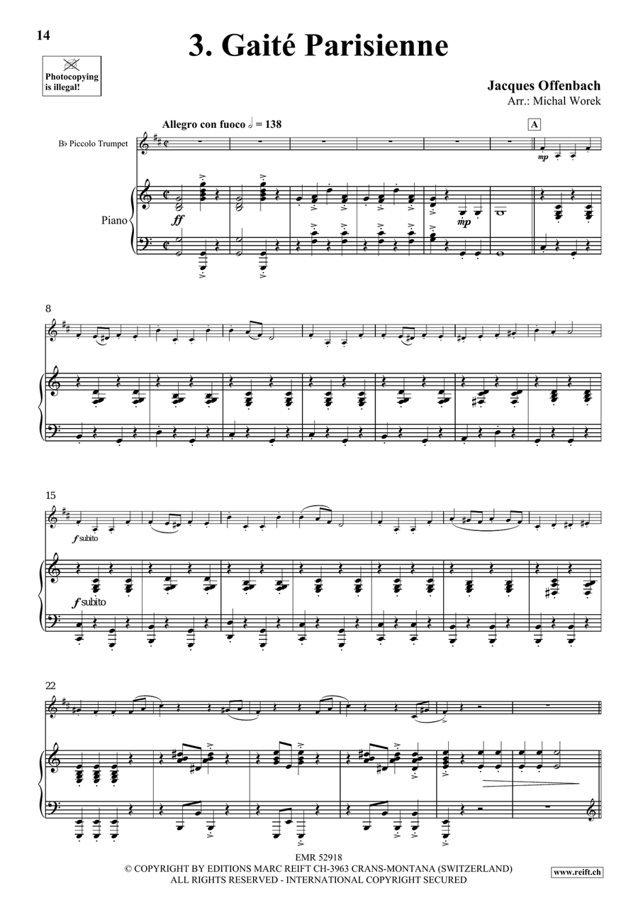 Around The World Volume 5 Piccolo Trumpet scores gallery preview page 9
