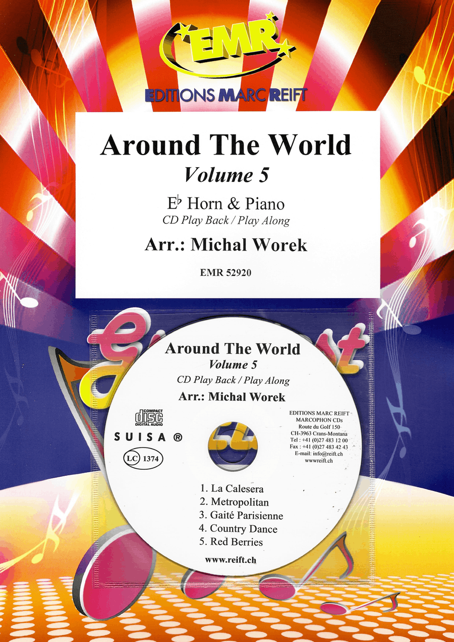 Around The World Volume 5 Horn scores gallery preview page 1