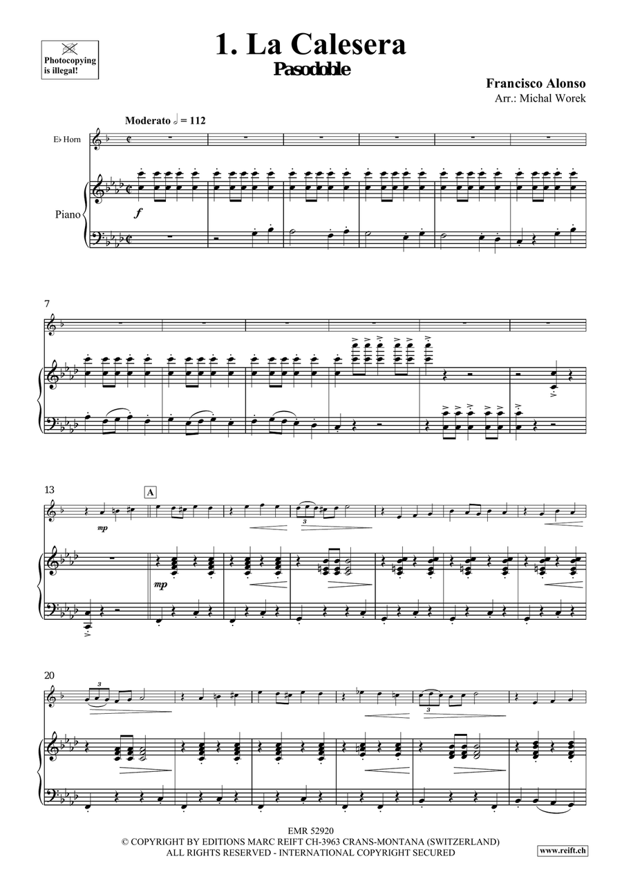 Around The World Volume 5 Horn scores gallery preview page 5
