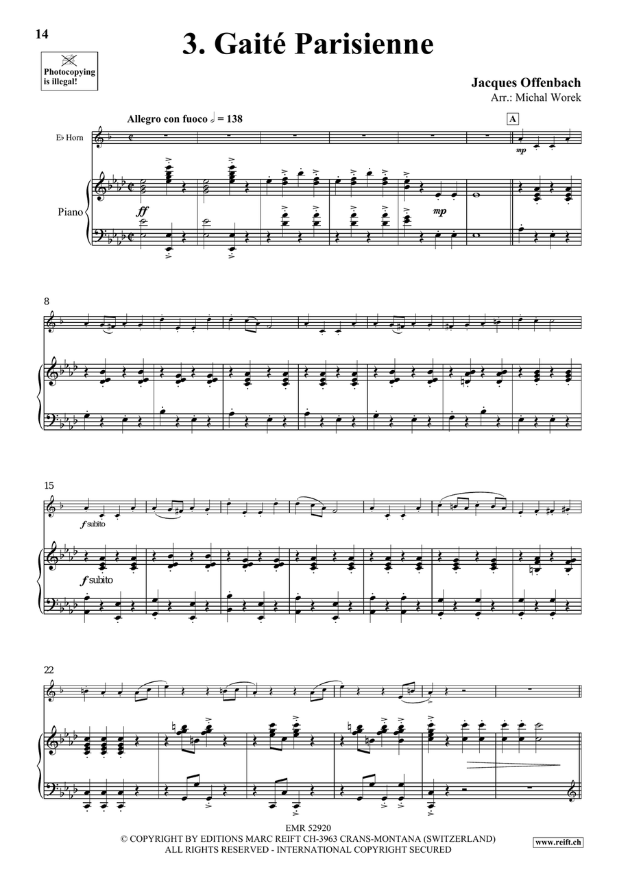 Around The World Volume 5 Horn scores gallery preview page 9