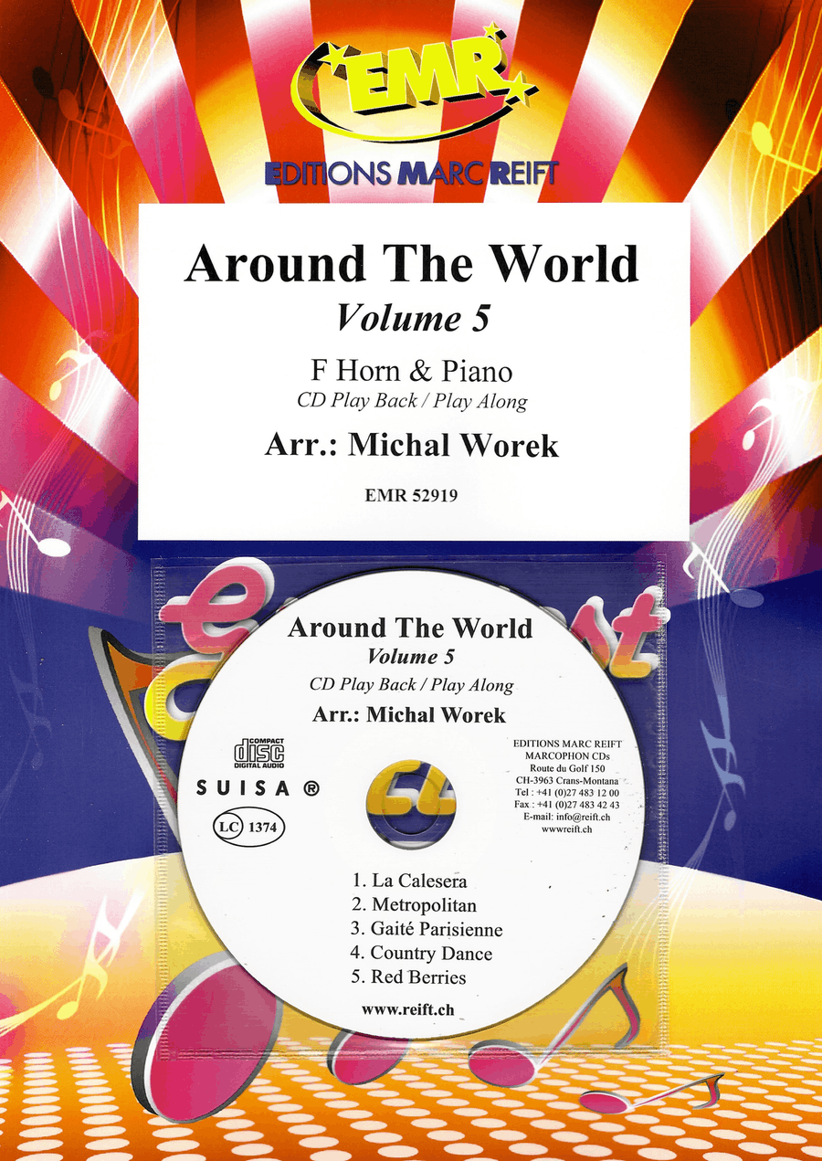 Around The World Volume 5 Horn scores gallery preview page 1