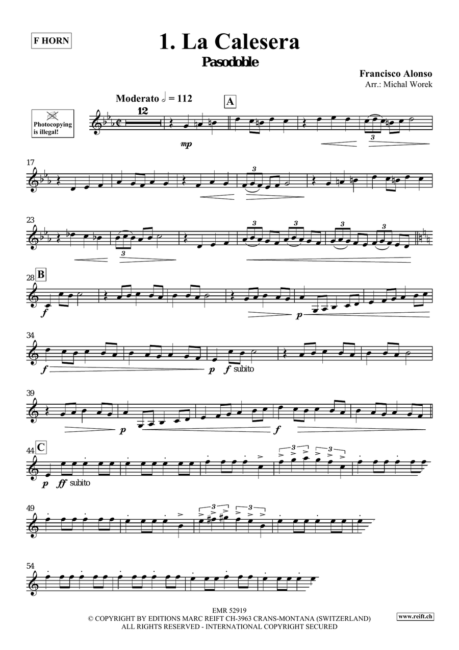 Around The World Volume 5 Horn scores gallery preview page 4