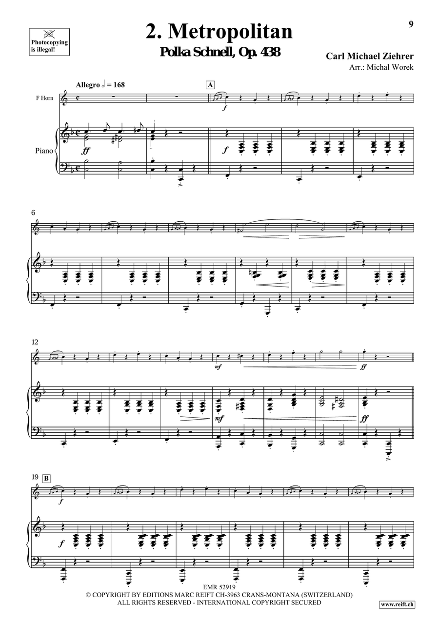 Around The World Volume 5 Horn scores gallery preview page 7