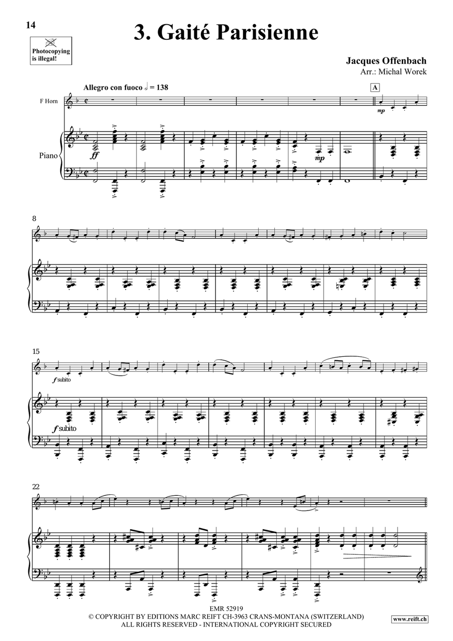 Around The World Volume 5 Horn scores gallery preview page 9