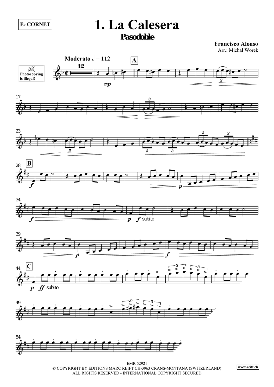 Around The World Volume 5 Cornet scores gallery preview page 4