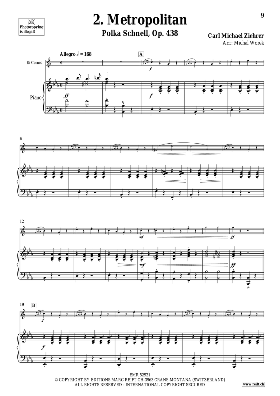 Around The World Volume 5 Cornet scores gallery preview page 7