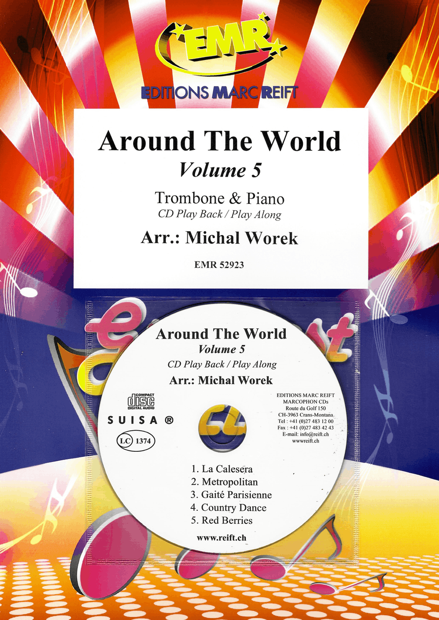 Around The World Volume 5 Piano Accompaniment scores gallery preview page 1