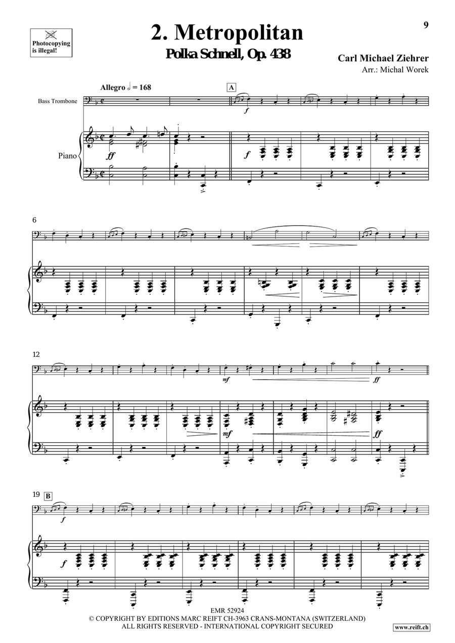 Around The World Volume 5 Trombone scores gallery preview page 7