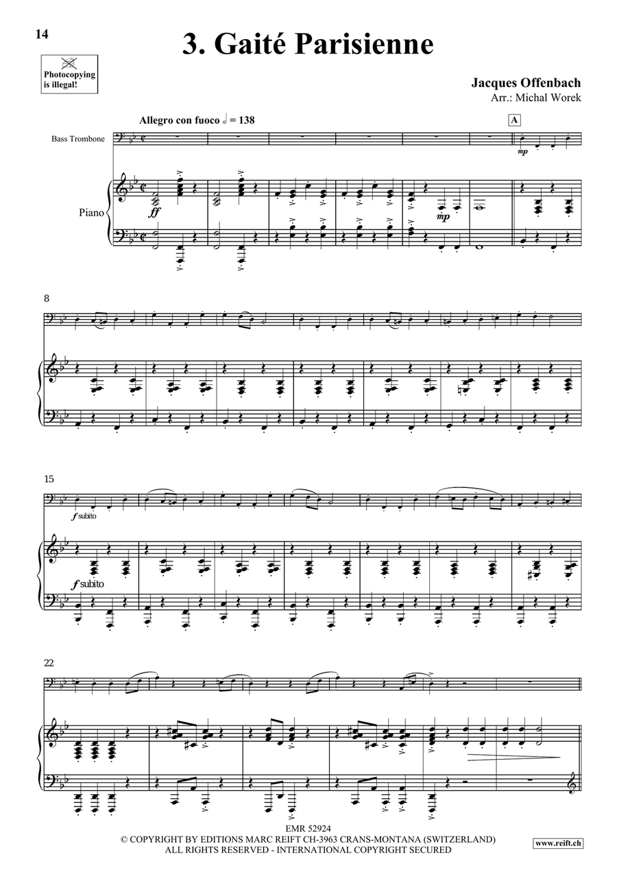 Around The World Volume 5 Trombone scores gallery preview page 9