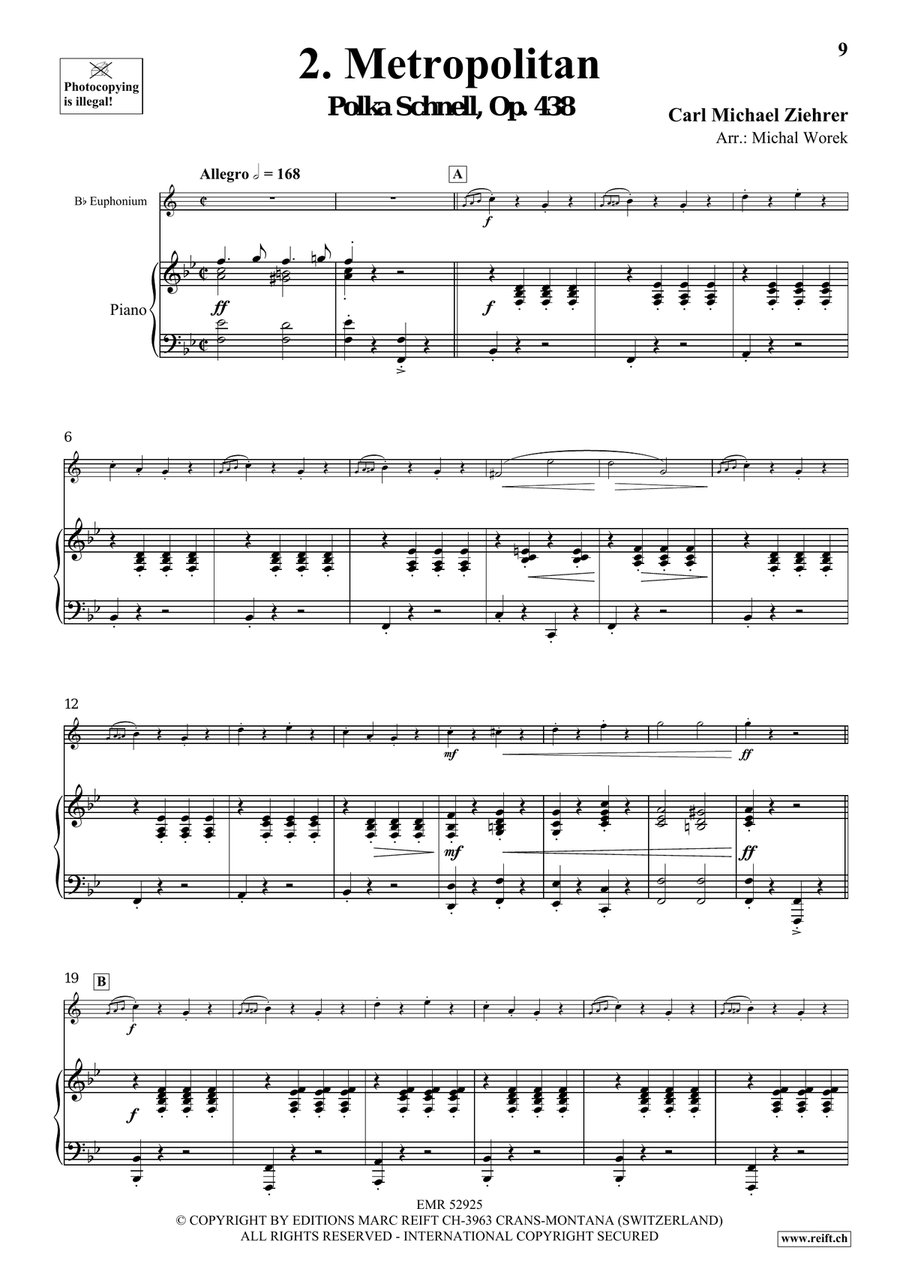 Around The World Volume 5 Euphonium scores gallery preview page 7